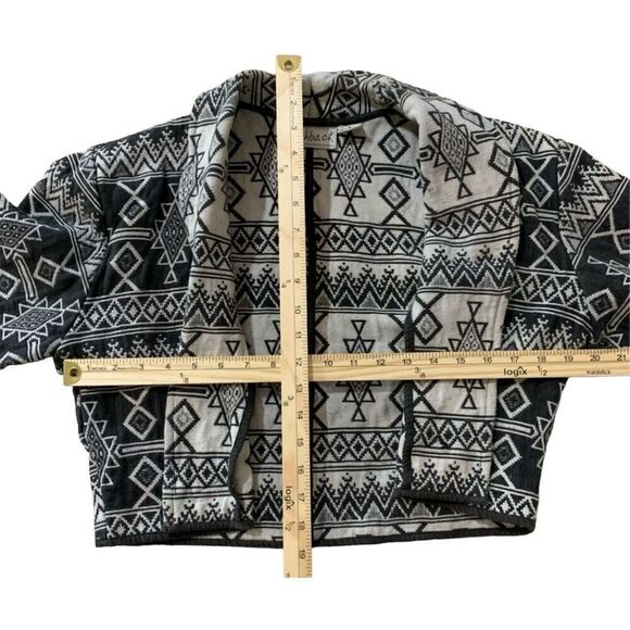 Authentic VINTAGE VTG RARE FLASHBACK SOUTHWESTERN CROPPED WESTERN AZTEC KILIM Th - Picture 6 of 8